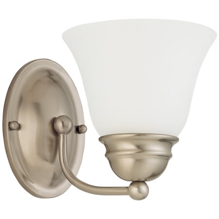 603264 empire 1 light 7 vanity brushed nickel