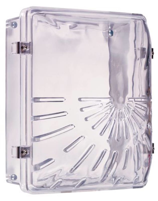 Safety Technology STI-1210D Horn Strobe Damage Stopper and Open Back Box With Conduit Knockout