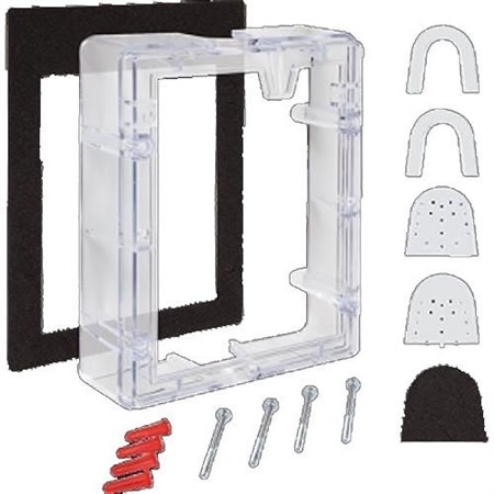STI 3104 Stopper II Large Conduit Spacer, Clear