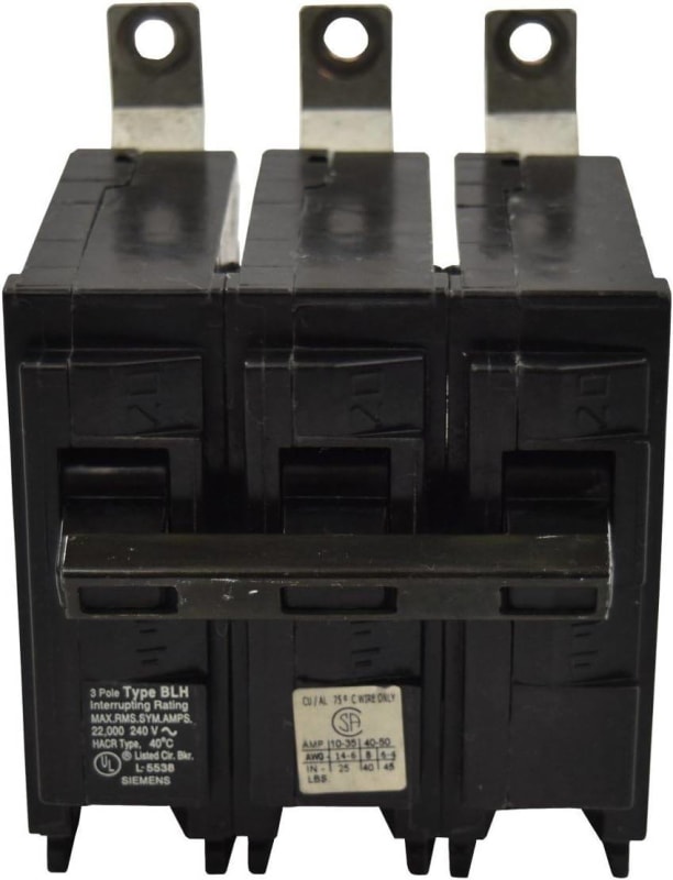 Siemens Industry B330 3-Pole 30 Amp 240 Volt 10 K Circuit Breaker