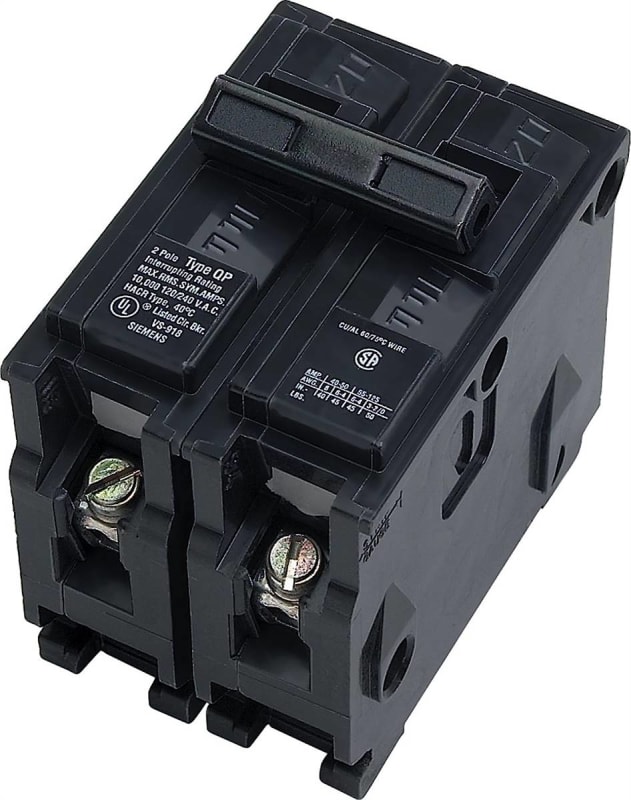 Siemens Industry Q215 2-Pole 15 Amp 120/240 VAC 10 kA Circuit Breaker Siemens Industry Q215 2-Pole 15 Amp 120/240 VAC 10 kA Circuit Breaker