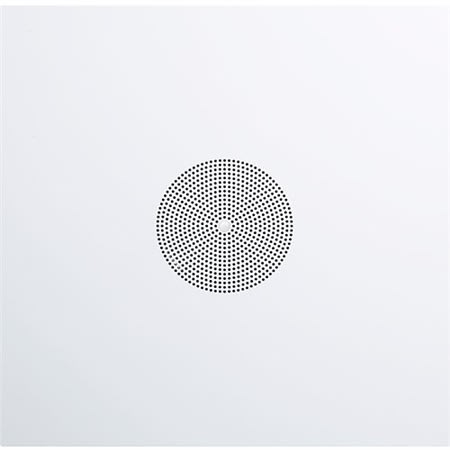 Speco G86TG2X2C x 2' G86 Ceiling Tile Speaker with Volume Control Knob, White