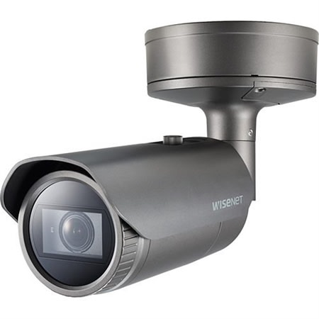 XNO-8080R X-Series 5MP IR Bullet Camera, 3.7-9.4mm Varifocal Lens, Gray
