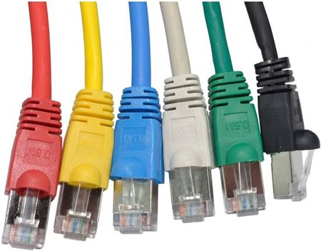SR COMPONENTS C5EPCBK25 25' CAT5E MOLDED PATCH CORD BLACK