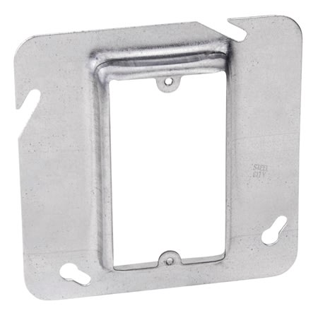 72c14 41116 square cover 1device mud ring 34 raise