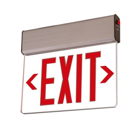 eus60r eu series edgelit exit sign surface mount r eus60r eu series edgelit exit sign surface mount r