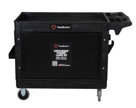 tsucllg large utility cart with cartlocker large