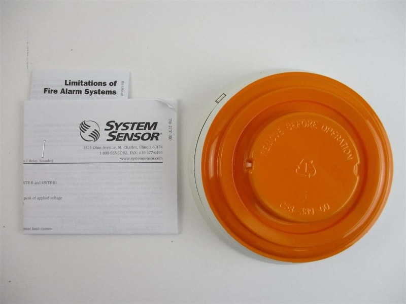 System Sensor 4W-B 4-Wire Photoelectric With Base