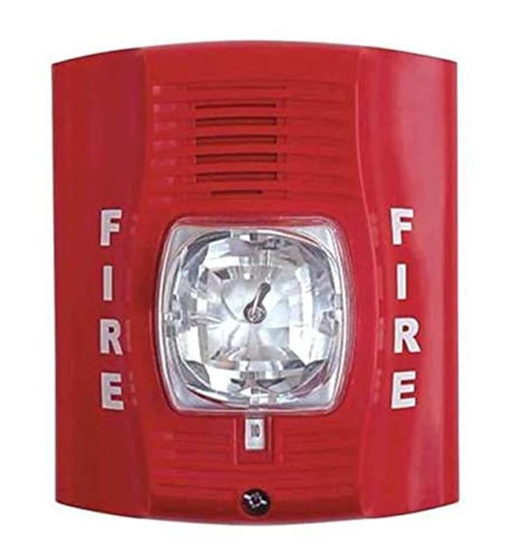 System Sensor SYSTEM SENSOR P4RK 4 Wire Horn/Strobe Std Candela Red