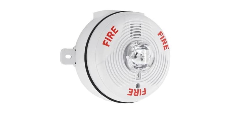 System Sensor SYSTEM SENSOR PC2WK 2wire horn strobe ceiling white outdoors