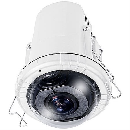 VIVOTEK FE9192-H S-Series 12MP WDR Recessed Fisheye IP Camera, 1.22mm Fixed Lens, White