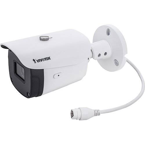 VIVOTEK IB9388-HT C-Series 5MP Outdoor IR WDR Bullet IP Camera, 2.8-12mm Lens, White