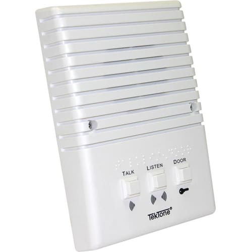 TekTone Tek-ENTRY IR104E Flush Mount Apartment Intercom Station, 4-Wire