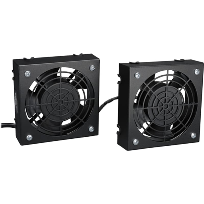 Tripp Lite SRFANWM SmartRack Wall-Mount Roof Fan Kit - 2-120V high-performance fans; 210 CFM; 5-15P plug Tripp Lite SRFANWM SmartRack Wall-Mount Roof Fan Kit - 2-120V high-performance fans; 210 CFM; 5-15P plug