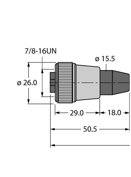 u2060 4pin 7816 un power supply cable female