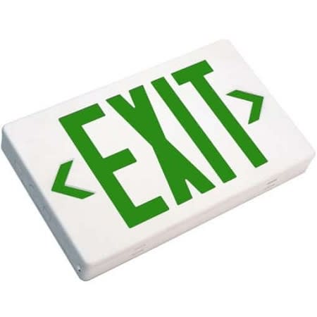 TCP 22745 Green LED Exit Sign