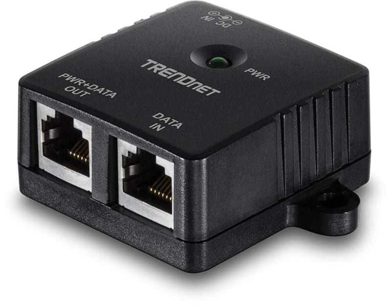 TRENDnet TPE-113GI Gigabit Power over Ethernet (PoE) Injector, Full Duplex Gigabit Speed