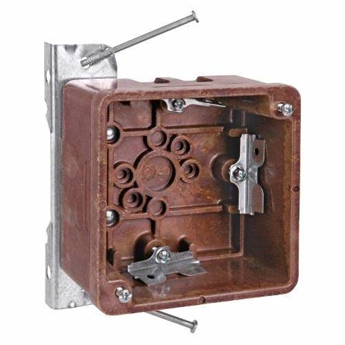 Thomas & Betts 4000-N 2-3/8" Deep, 4" Square Switch/Outlet Box