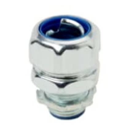 Thomas & Betts  5337  Liquidtight Connector, Straight, 2", Insulated, Steel