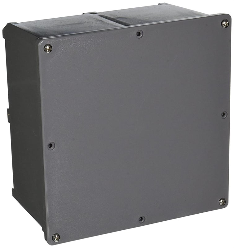 Thomas & Betts E989NCAR 8X8X4 PVC JUNCTION BOX