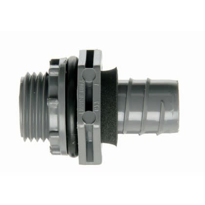 Thomas & Betts LN43EA Liquidtight Connector, straight, 3/4", Non-Metallic