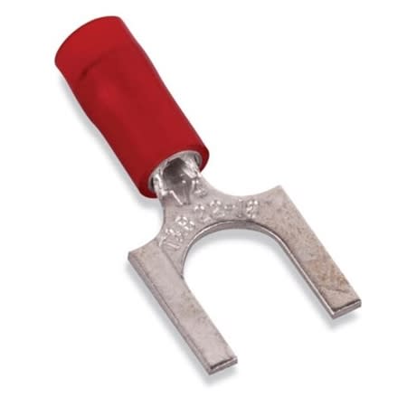 ra188f fork terminal nylon insulated 22 16 awg #8