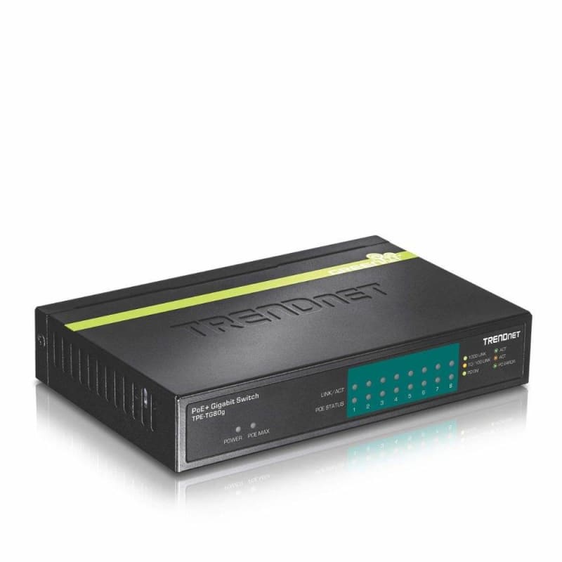 Trendnet TPE-TG80G 8-Port Gigabit PoE+ Switch