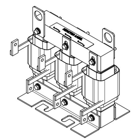 kdri2h 125a kdr series line reactor 480v100hp kdri2h 125a kdr series line reactor 480v100hp