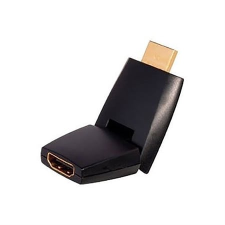 Vanco 120750 HDMI Right Angle Adapter 180 Degree Swivel