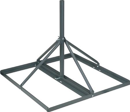 VMP FRM125 Roof Mount for Antenna, Surveillance Camera - Dark Gray - FRM-125