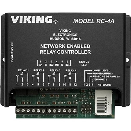 Viking RC-4A Network IP Enabled Relay Controller