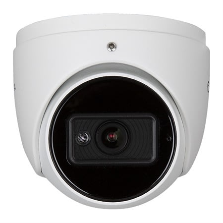 Luma LUM-820-IP-TFW 820 Series 8MP Turret IP Outdoor Camera, 2.8mm Fixed Lens, White