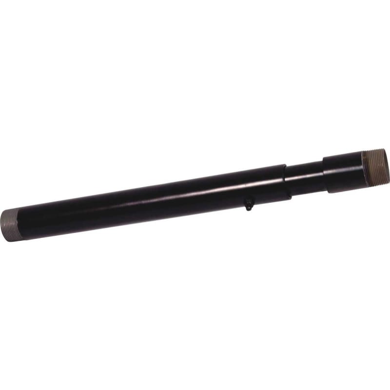 18" - 30" Extension Pipe, 1.5" NPT, Black