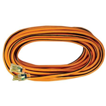 0500341 extension cord 25 orangeblack
