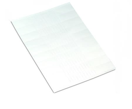 209113 cardboard signs for selfmarking white 95mm