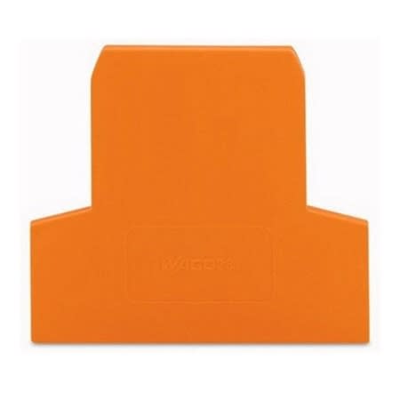 281309 endintermediate plate; 25 mm thick; orange