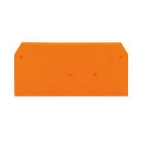281329 endintermediate plate; 25 mm thick; orange