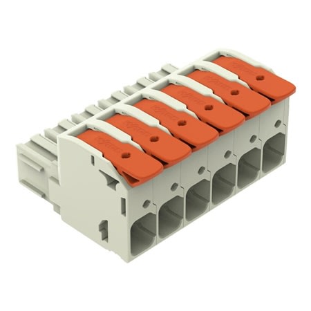 8321106 female plug; pushin cage clamp with operat