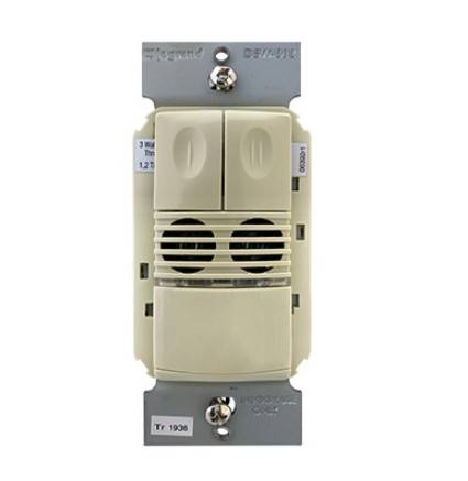 Wattstopper DSW-302-I Dual Tech Occ Sensor, Dual Relay, w/ Neutral