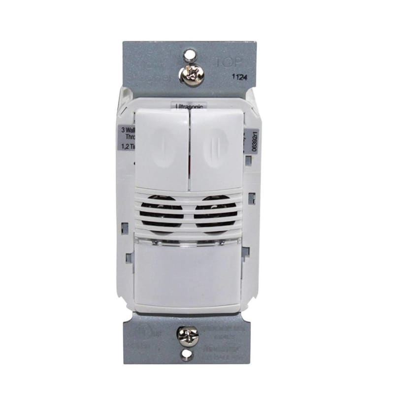 Wattstopper DW-200-W Dual Relay Occupancy Sensor Switch, White Wattstopper DW-200-W Dual Relay Occupancy Sensor Switch, White