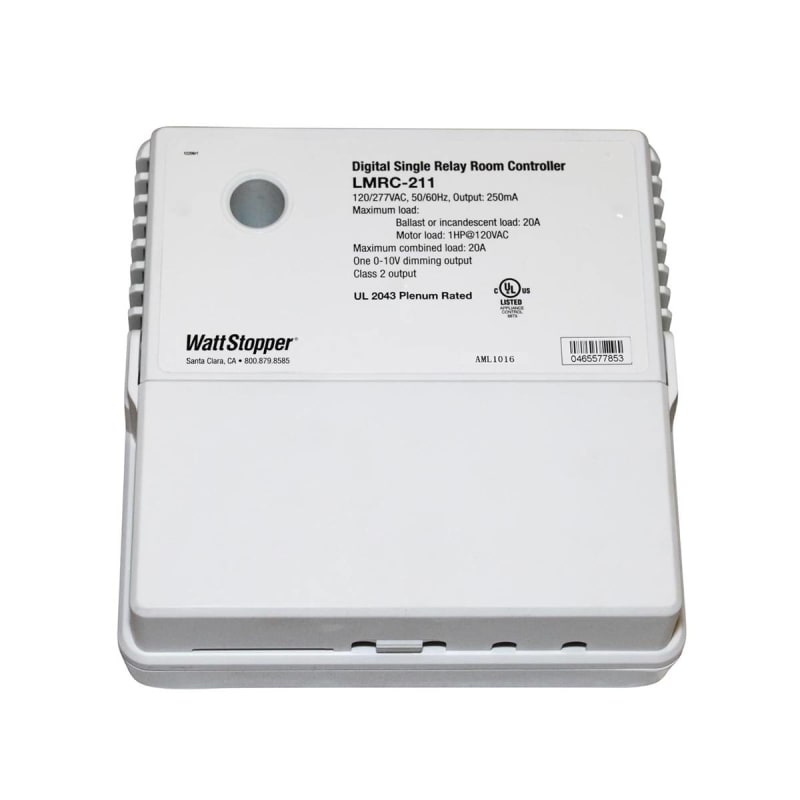 Wattstopper LMRC-211 Digital Single Relay Room Controller Wattstopper LMRC-211 Digital Single Relay Room Controller
