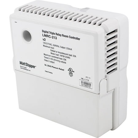 Wattstopper LMRC-213 Digital Room Controller, Dimmer, Triple