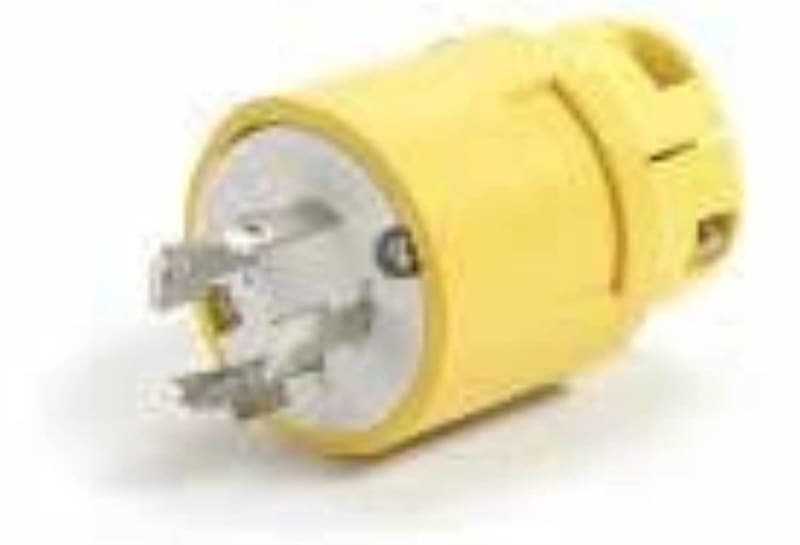 Woodhead 26W75 Locking Plug, 20A, 3PH 250V, Wetguard, 3P4W Woodhead 26W75 Locking Plug, 20A, 3PH 250V, Wetguard, 3P4W