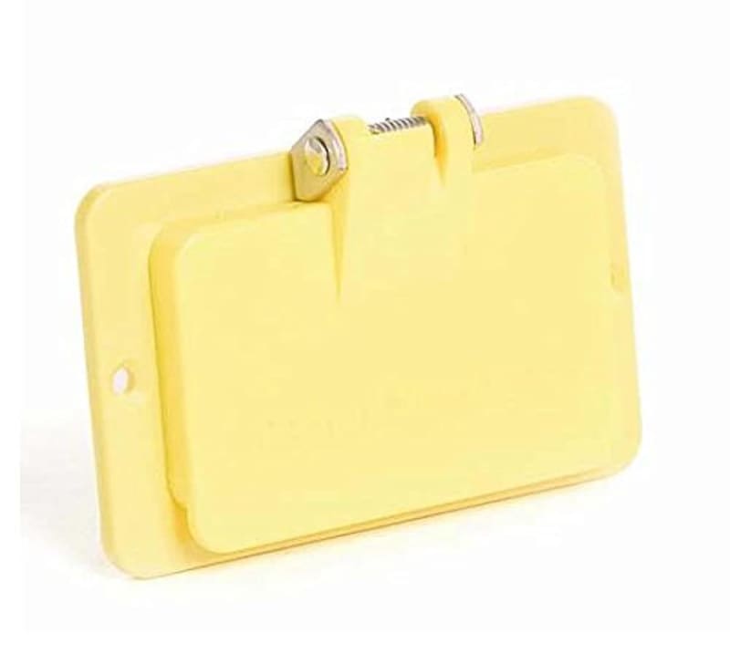 Woodhead 3061 1-Gang Outlet Box Cover, GFCI/Decora Receptacle Woodhead 3061 1-Gang Outlet Box Cover, GFCI/Decora Receptacle