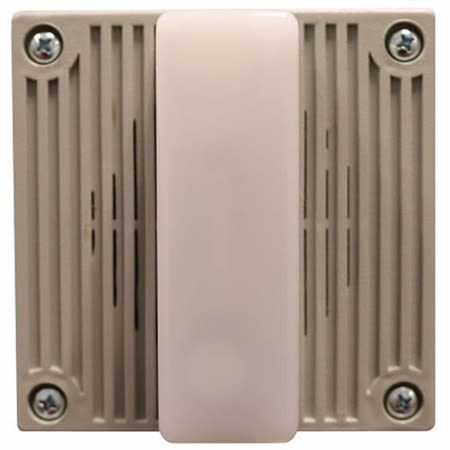 Eaton MT4-115-WH-VNS MT Multitone Horn Strobe, Xenon, Wall, No Lettering, Clear Lens, 115 cd, 120V AC, Indoor Outdoor, Gray