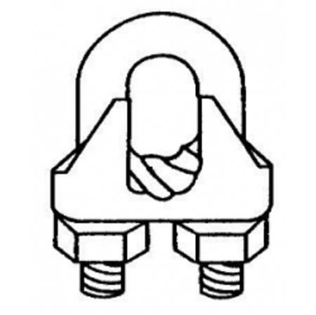 gwc14 14 guy wire clamp