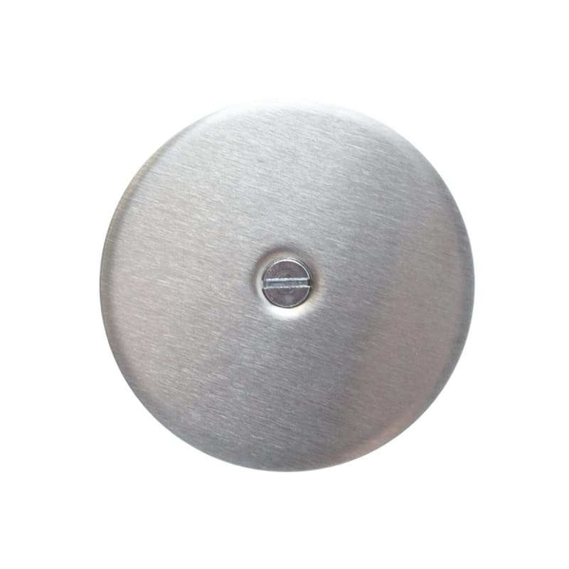 Wiremold 1043S Blanking Top Plate, Diameter: 3-1/2", Stainless Steel