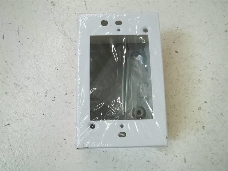 Wiremold 5744WH Extra Deep Device Box, 1-Gang, 500/700 Series, White