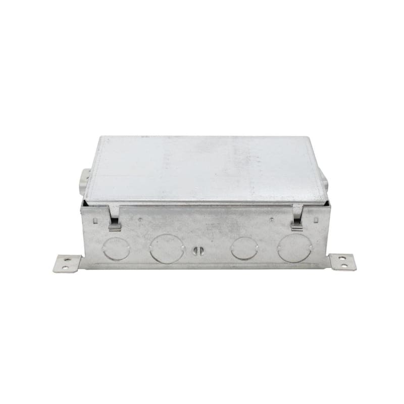 Wiremold 880M2 Adjustable Floor Box, 2-Gang, Depth: 2-15/32", Cast Iron