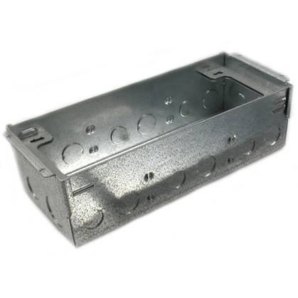 Wiremold 880W3 3-7/16" Deep, 3-Gang, Floor Box